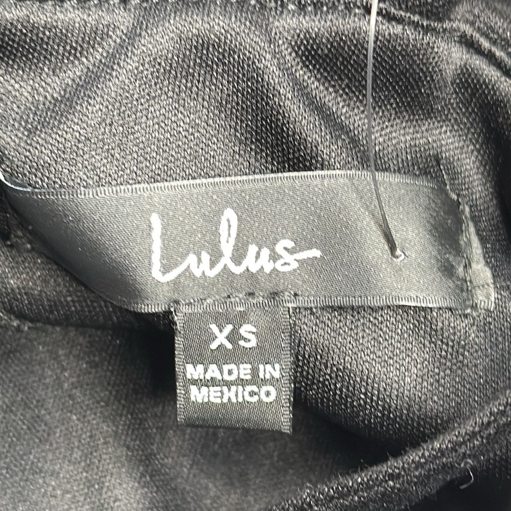 Lulu’s | All This Appeal Black Bodycon Midi Dress, Size XS, NWT - Picture 8 of 12